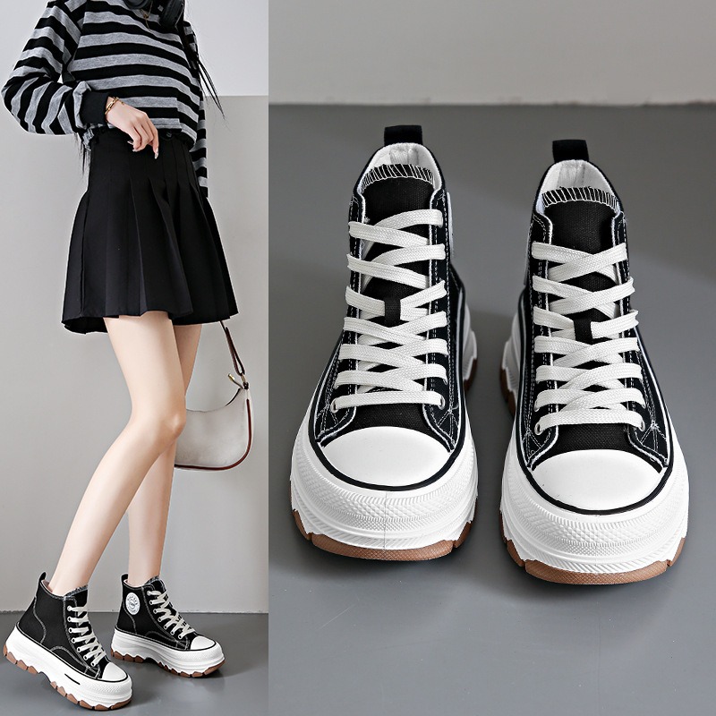 Vans Shoes Old Skool - 2024 New Women High Top Sneakers