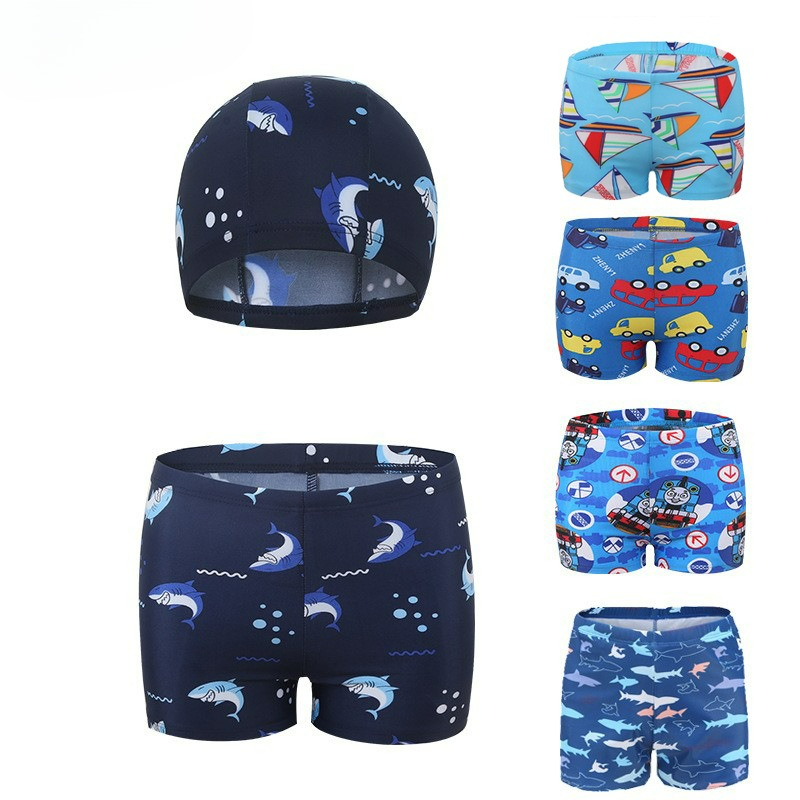 Boyshort Underwear - 2 Piece Boys Swimming Shorts 2026