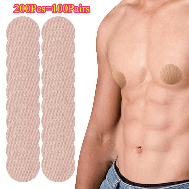 200pcs Invisible Men Nipple Co - Nipple Cover Pasties ulasan dan harga