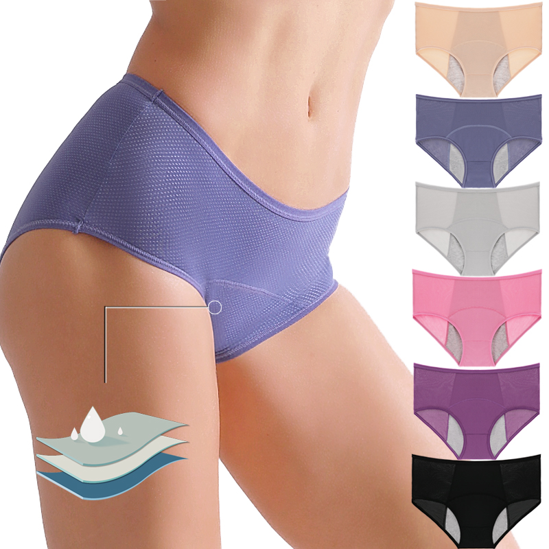 Women Period Underwear High‑wa - Period Panty Absorbent ulasan dan harga