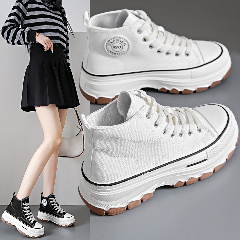 2024 New Women High Top Sneake - Vans Shoes Old Skool ulasan dan harga