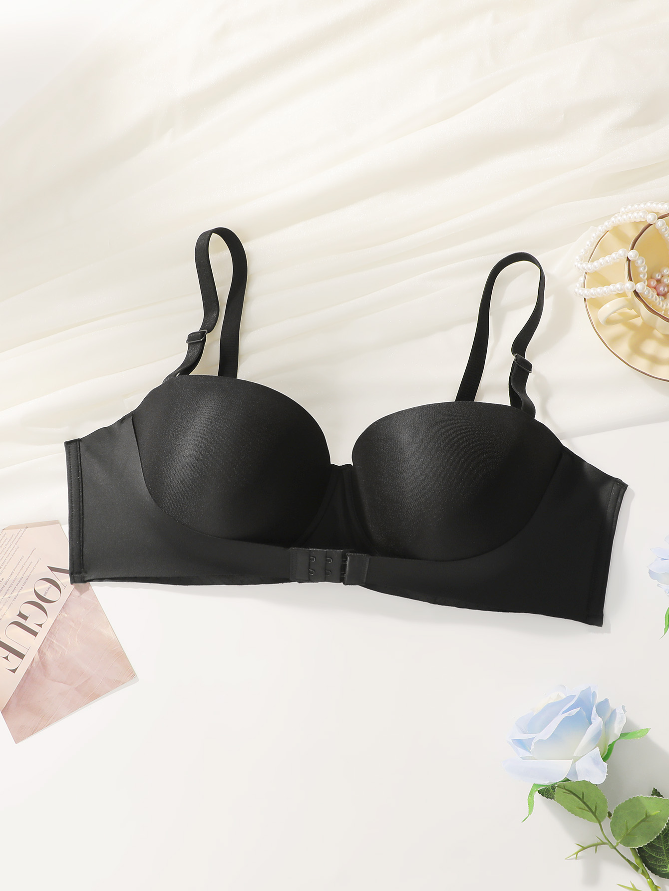 Women Large Bust Plus Size Str - Push Up Bra Padded ulasan dan harga